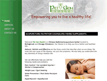 Tablet Screenshot of peigenhealth.com